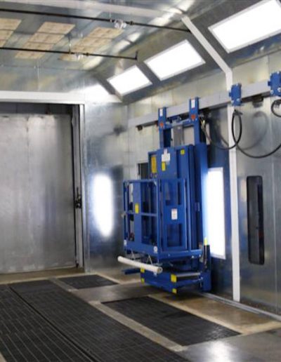 RTT Engineered Solutions Downdraft Paint Booth