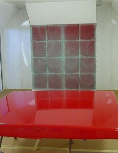 RTT Engineered Solutions EZ Modified Downdraft Paint Booth