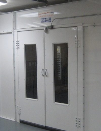 RTT Engineered Solutions EZ Modified Downdraft Paint Booth