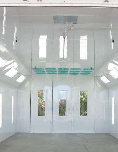 RTT Engineered Solutions EZ Modified Downdraft Paint Booth