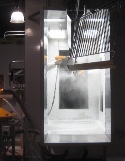 RTT Engineered Solutions EX Pass Through Powder Coating Booth