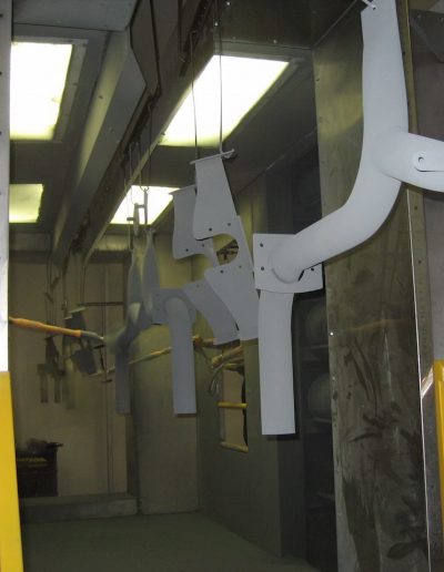 RTT Engineered Solutions EX Pass Through Powder Coating Booth