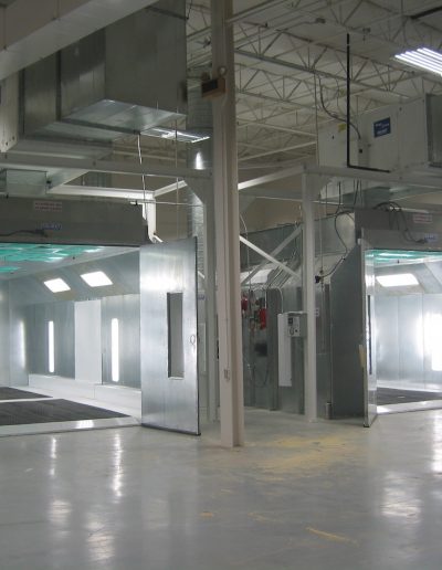 RTT Engineered Solutions EZ Pit Downdraft Paint Booths