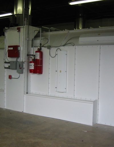 ez side downdraft paint booth