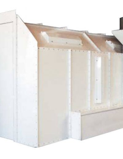 ez side downdraft paint booth