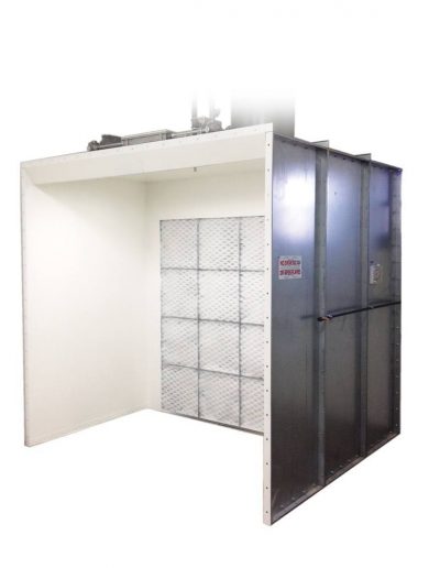 RTT Engineered Solutions Open Front Paint Booth